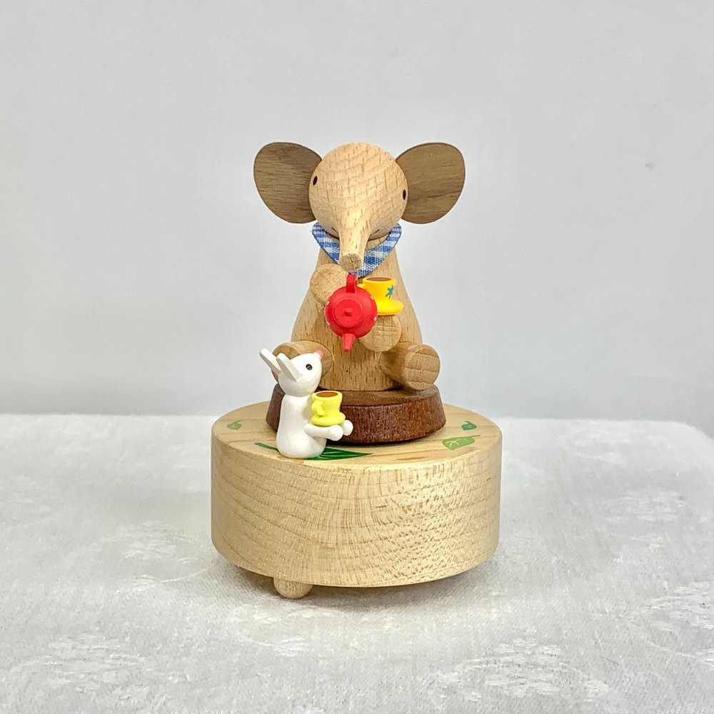Wooden Mini Music Box